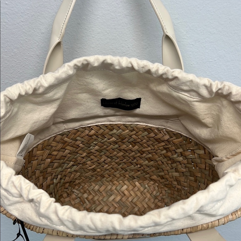 House of Harlow 1960 | Bucket Canvas Tote Bag - Picture 8 of 12